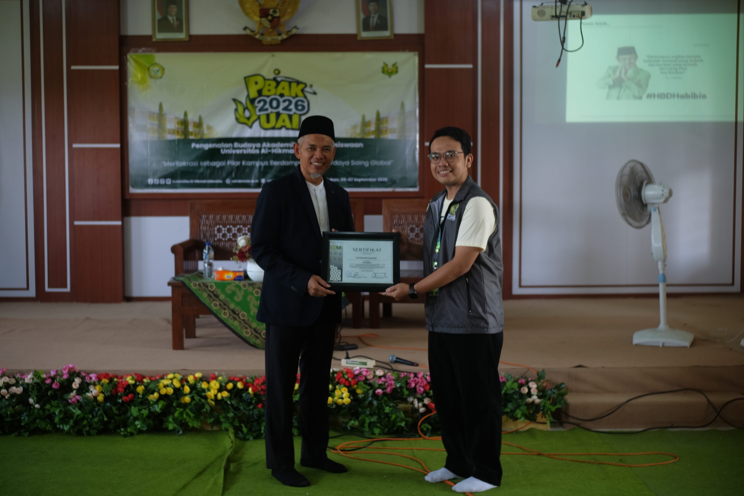 PBAK Day 3 UAI 2026: Muchamad Supriyadi Bekali Mahasiswa Baru Hadapi Tantangan Profesional Masa Depan