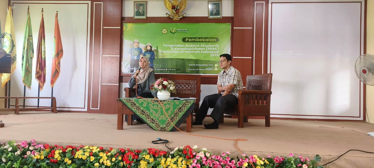 Pembekalan PBAK 2026 Universitas Al-Hikmah Indonesia, Bekali Mahasiswa Baru Menuju Kehidupan Akademik